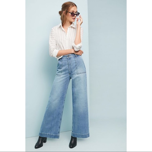Frye Denim - Frye Nadia Wide Leg Jeans Size 25